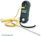 Omega HHF81 4-IN-1 Handheld Anemometer, Hygrometer, Light Meter, Thermometer