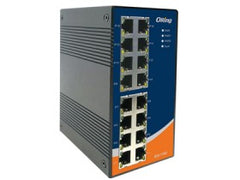 ORing Industrial 16-Port Unmanaged Ethernet switch with 16x10/100Base-T(X) IES-1160