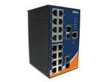 ORing Industrial 18-Port Managed Ethernet Switch IES-3162GC